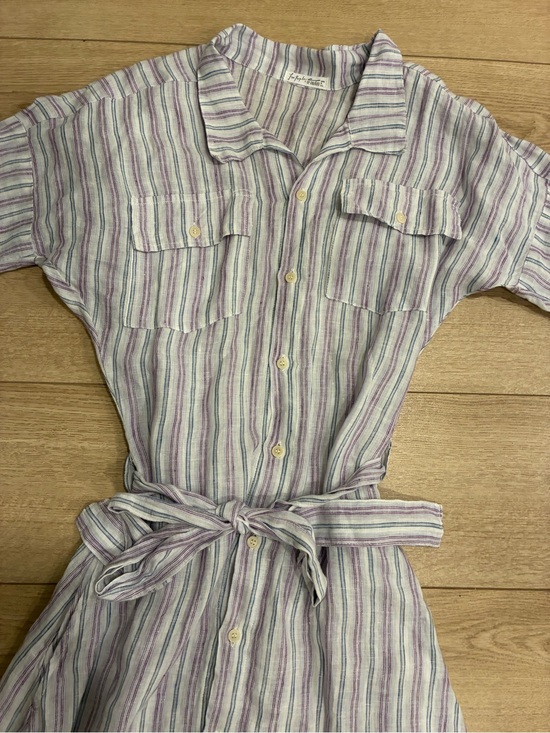 CP Shades Dresses & Skirts - CP Shades x Free People Women’s Jasmine Linen Maxi Shirt Dress Size XS